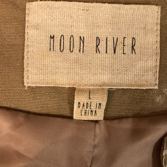 NWOT Moon River Statement Cropped Blazer - Picture 7 of 8